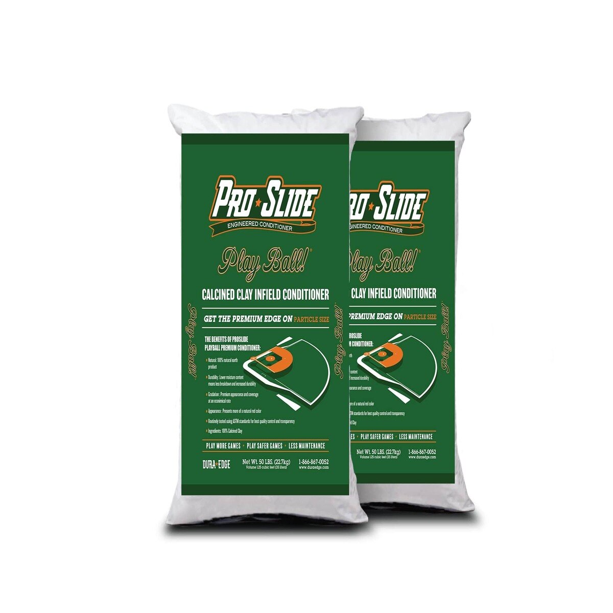 DuraEdge ProSlide Playball Infield Conditioner (Calcine SiteOne