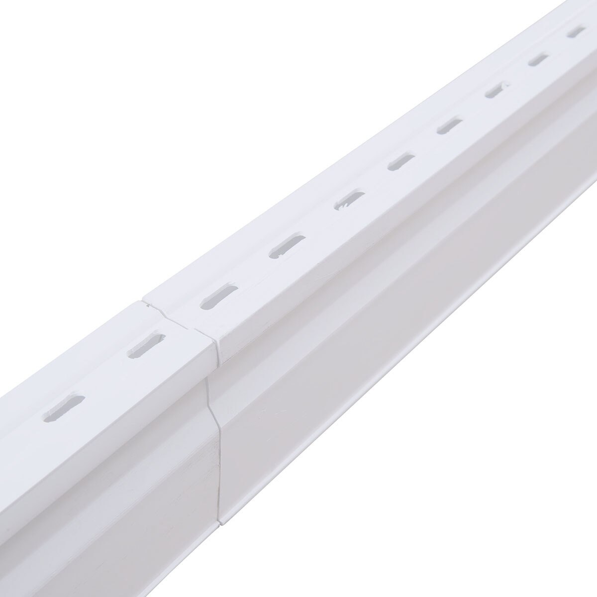 NDS Micro Channel 10 in. White w/ Coupling SiteOne