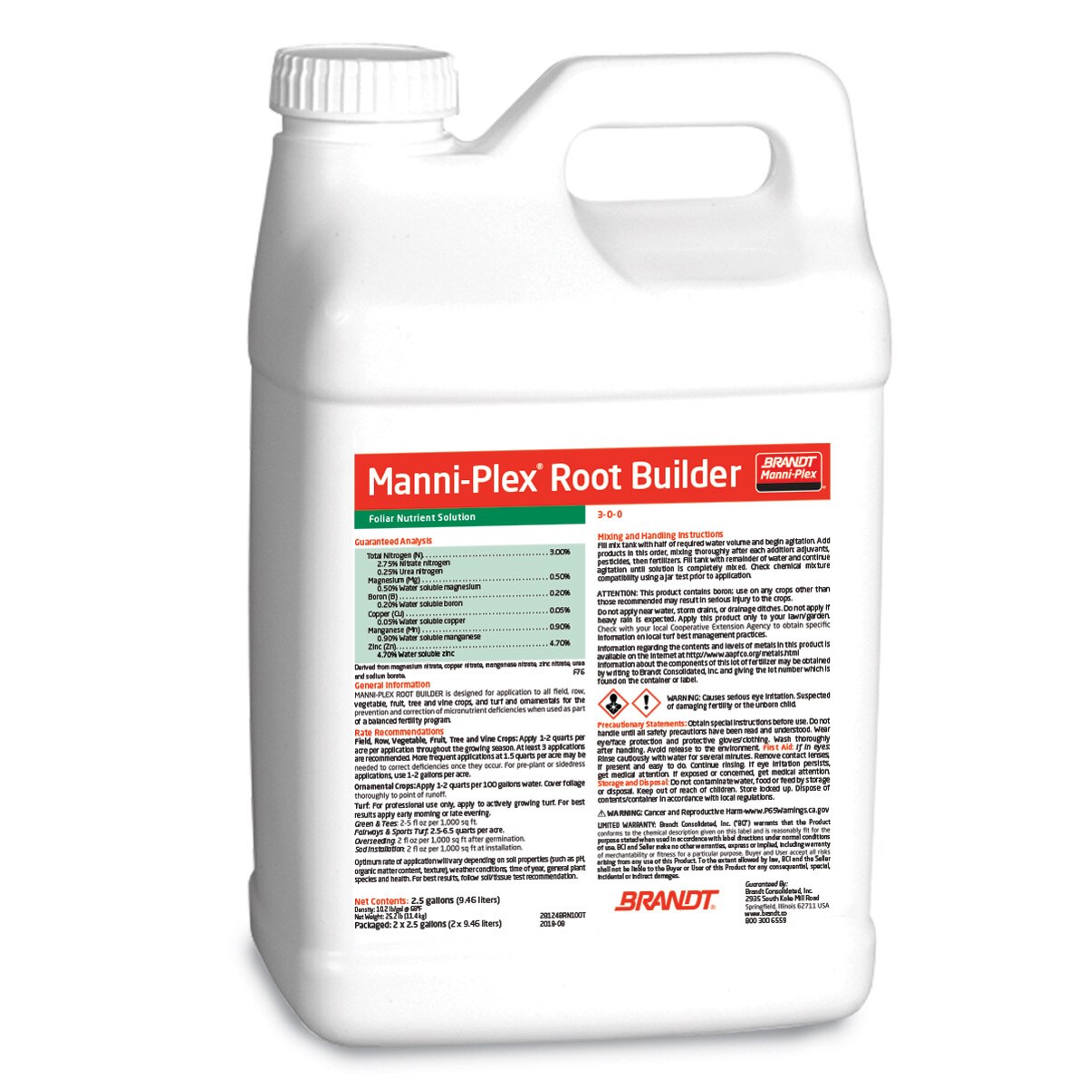 BRANDT ROOT Builder Liquid Fertilizer 300 Plus Micros SiteOne