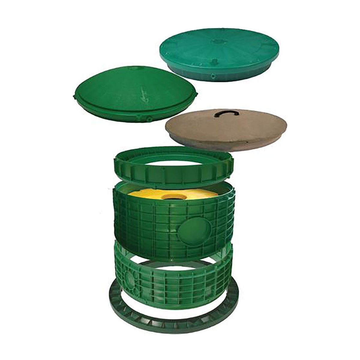 Tuf-Tite Septic Riser Lid Green 24 in. | SiteOne
