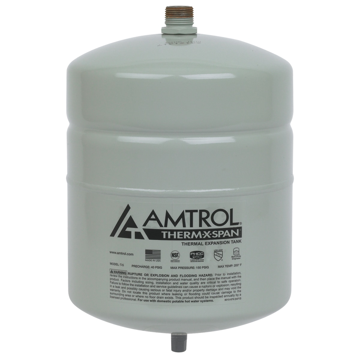 Amtrol ThermXSpan ST5 Thermal Expansion Tank Steel G SiteOne