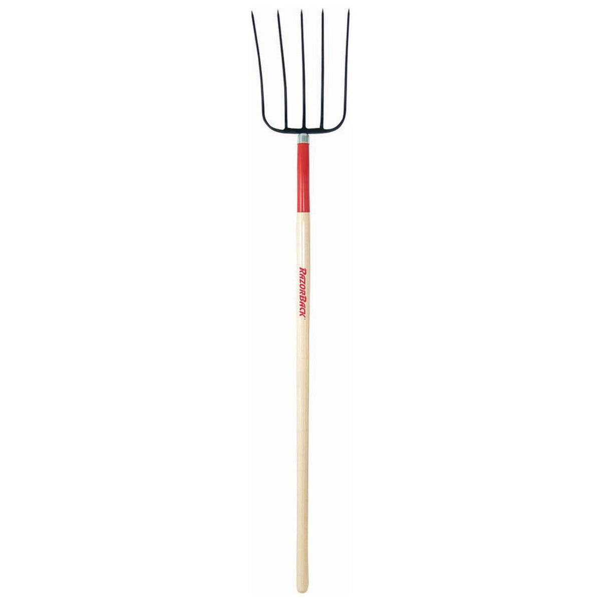 Manure Pitch Fork with Wood Handle by RazorBack SiteOne