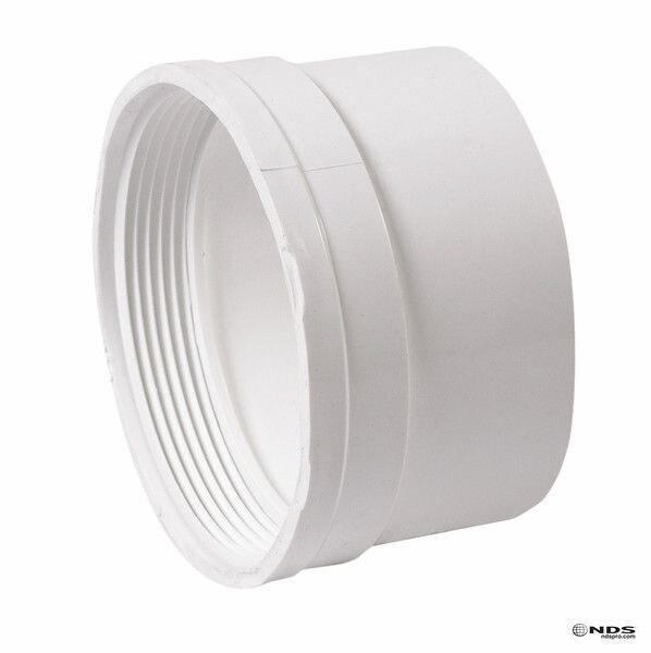 NDS PVC Female Adapter 3 in. HUB x FPT Sewer & Drain Fi SiteOne