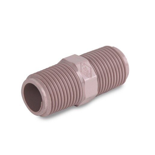 Sch 80 UV Resistant PVC Nipple 1/2 in. x 2 in. MIPT Thr SiteOne