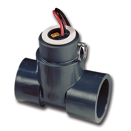Badger Meter Flow Sensor Wired PVC Tee Mounted 11/2 in SiteOne