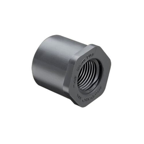 Sch 80 PVC Reducer Bushing Flush Style 2 in. x 1 in. Sp SiteOne