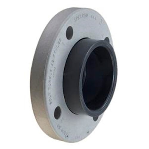 Sch 80 PVC Flange Van Stone Style with PVC Ring 3 in. S SiteOne
