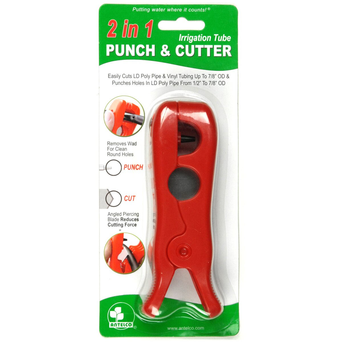 Red 2 in 1 Punch & Cutter SiteOne