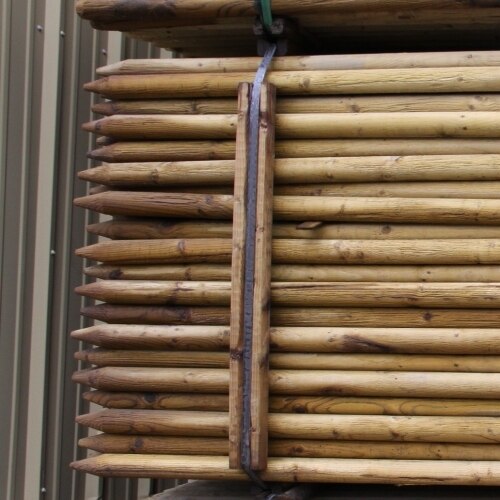 ProSteel Lodge Pole Untreated 2 in. x 2 in. x 8 ft. SiteOne