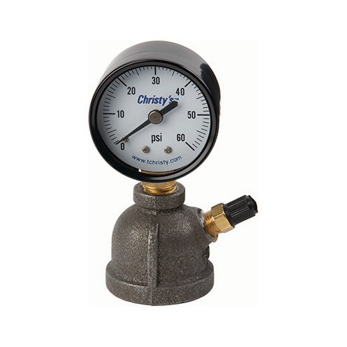 0 PSI 15 PSI Air Test Gauge For Gas & Water SiteOne