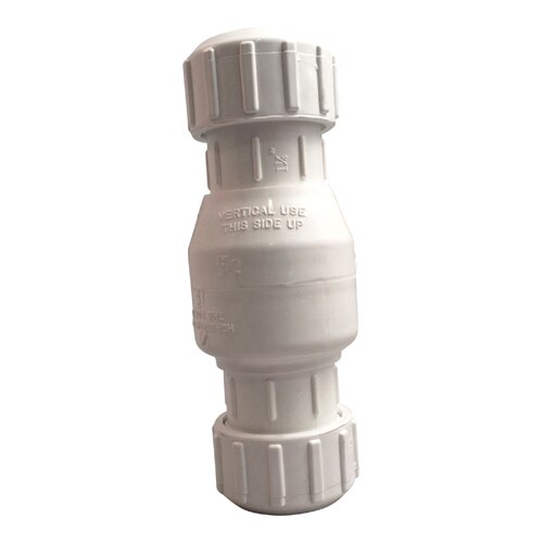 NDS FloControl Series 1500 Swing Check Valve PVC 11/4 SiteOne