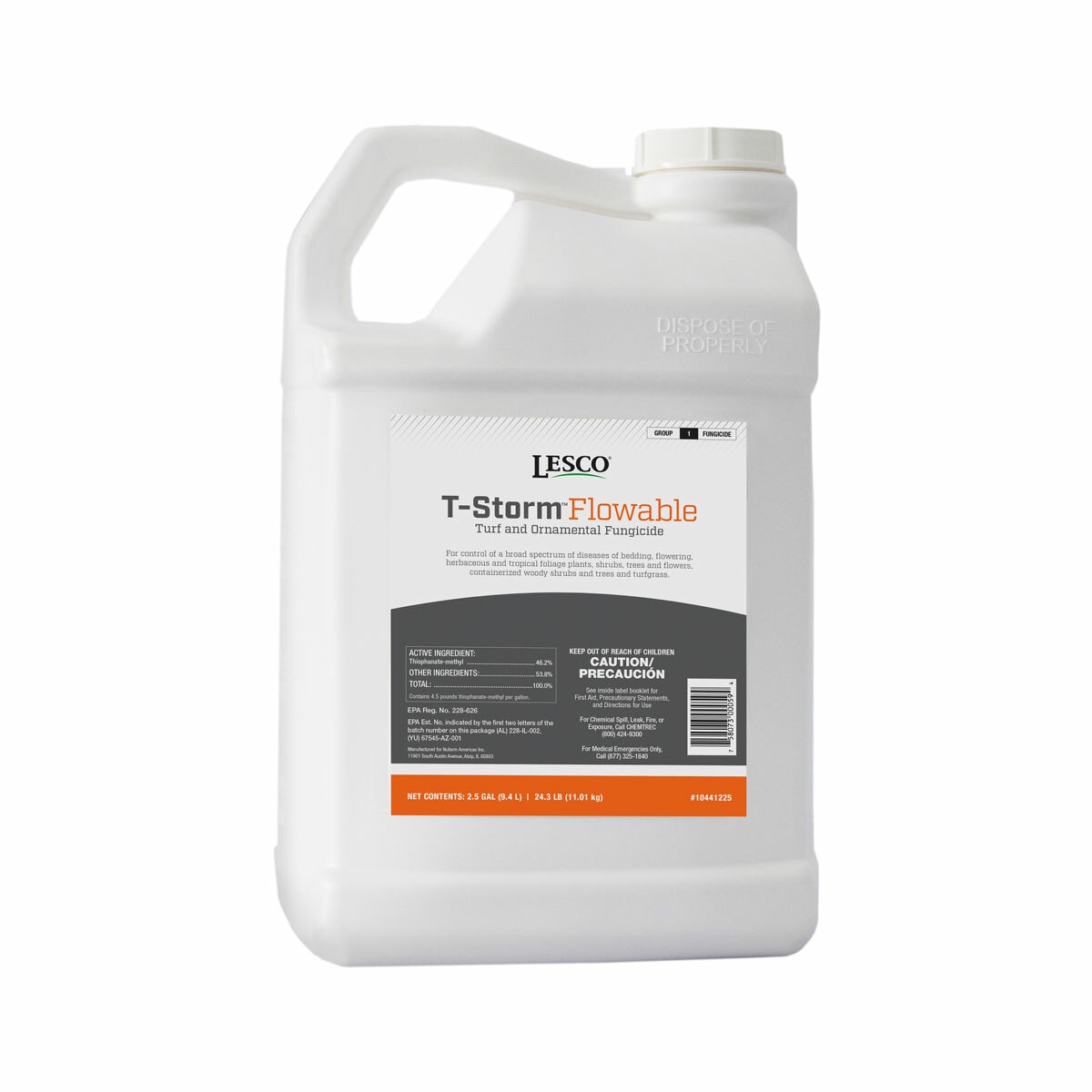 TStorm Fungicide LESCO 2.5 gallons Label & Price SiteOne