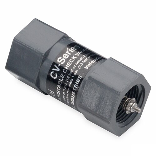 NDS Adjustable Check Valve Gray PVC 3/4 in. FIPT SiteOne