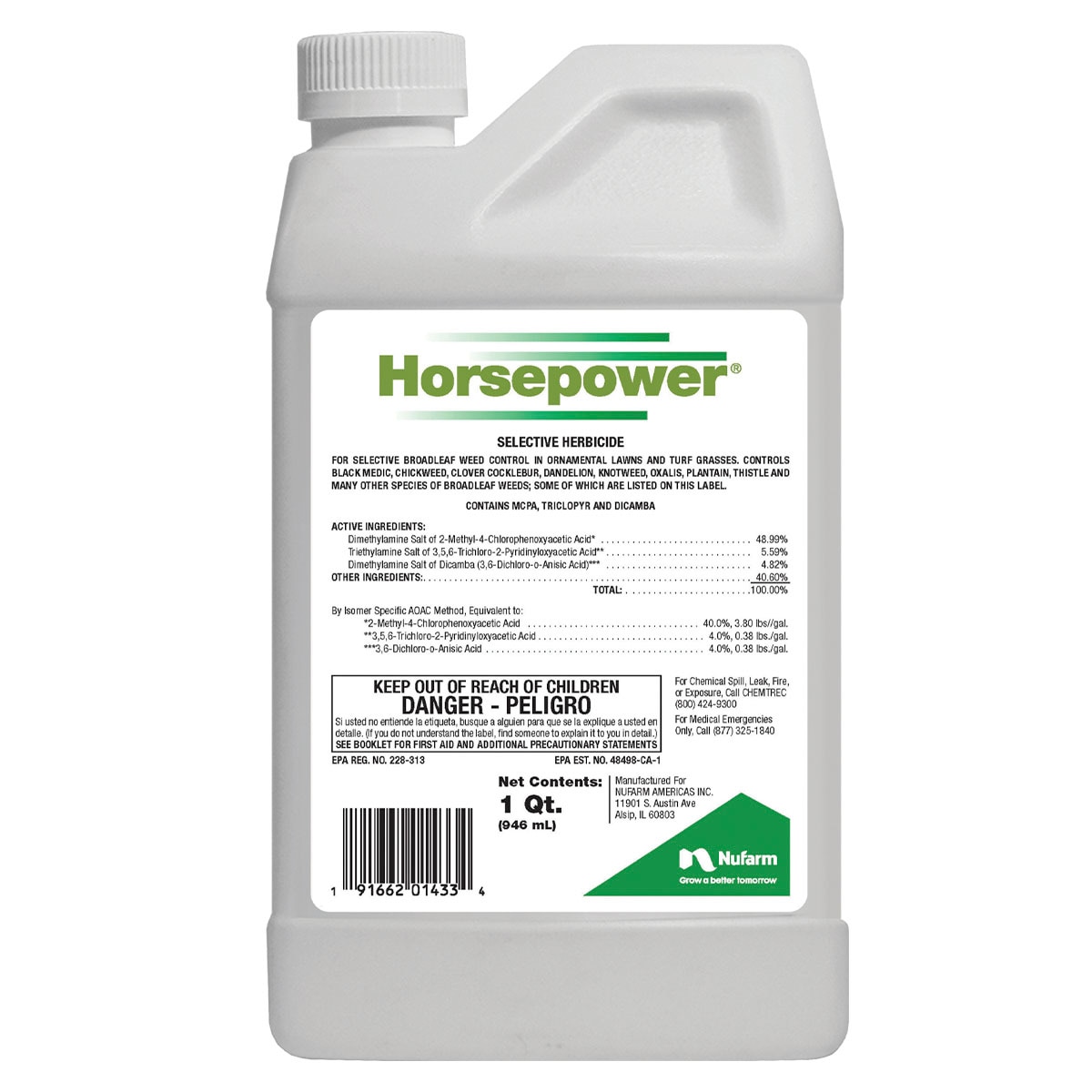 Horsepower Post Emergent Herbicide 1 qt. SiteOne