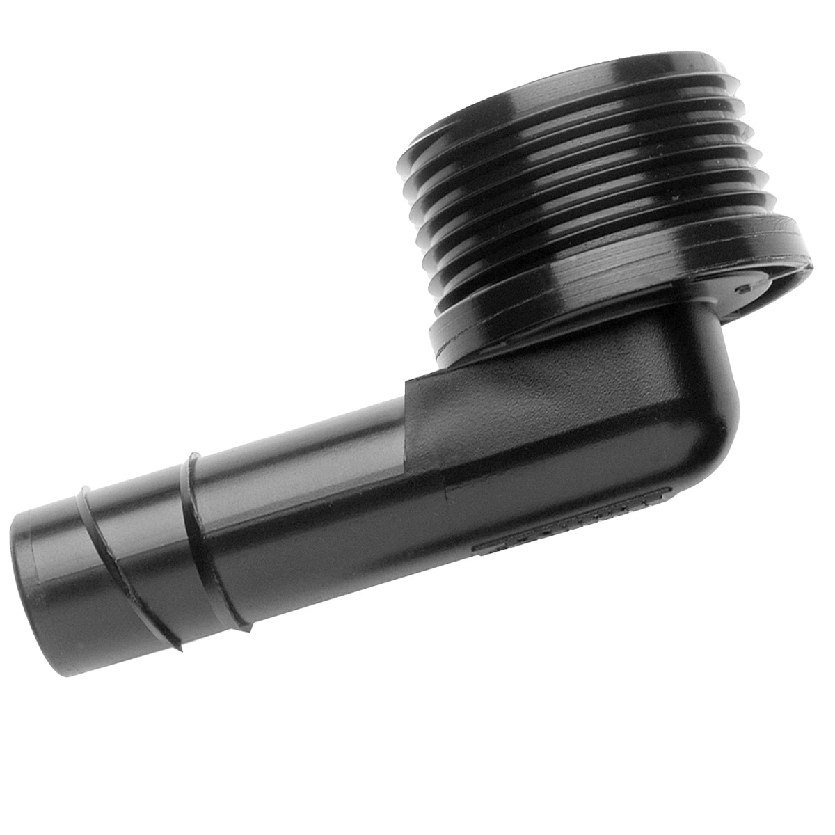 Hunter HSBE Swing Pipe Elbow 3/4 in. MIPT x Spiral Barb SiteOne